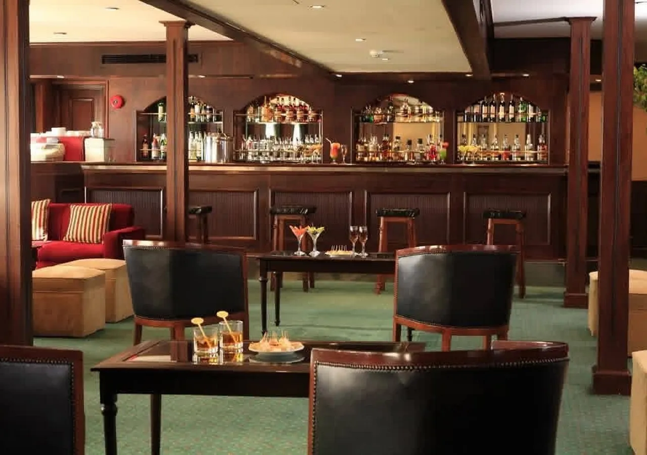 Lounge aboard the JAZ Helio Nile Cruise Nile cruise